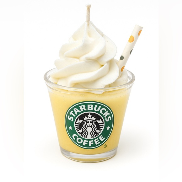 Starbucks mini candle! Lemon scent - Picture 2 of 2